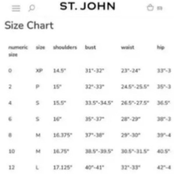 St. John Shimmery Gold Open Knit Sweater and Skirt Size 2 - Picture 10 of 11